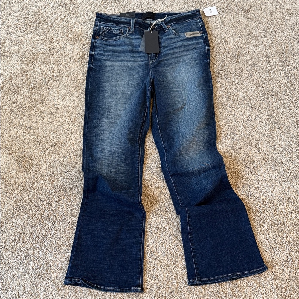 Buckle Black Dark Blue Bootcut Jeans Sz 30 x 32 NWT